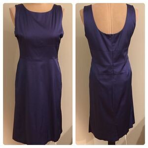 Donna Ricco Stretch Satin Sheath Dress 14